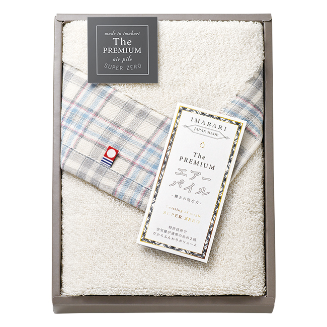 THE　PREMIUM　エアーパイル　愛媛今治　フェイスタオル　No.20