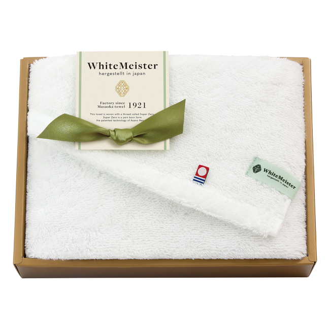 ホワイトマイスター　今治　フェイスタオル　No.25
