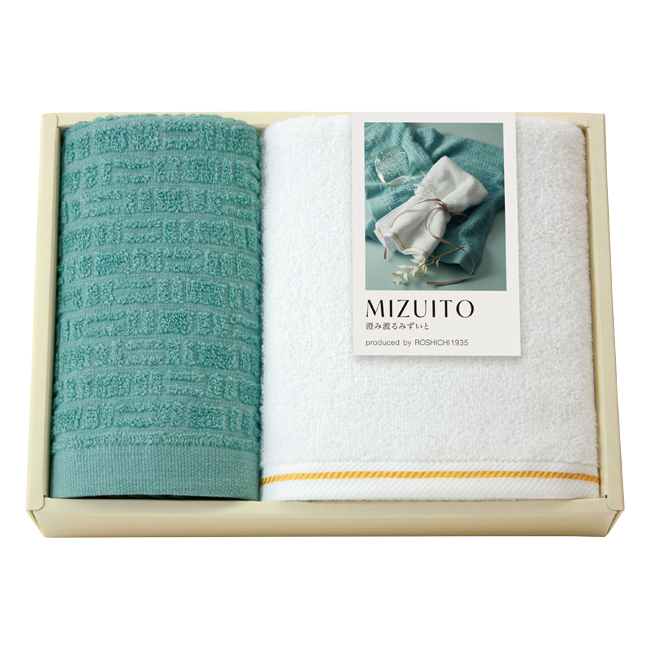 MIZUITO　澄みわたるみずいと　フェイス・ハンドタオルセット　No.20