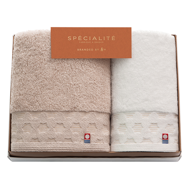 スペシャリテ　今治　フェイス・ハンドタオルセット　No.33