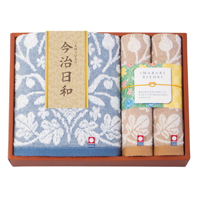 今治日和　バス・ハンドタオル2Pセット　No.40