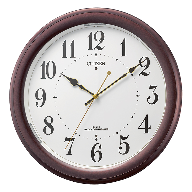 シチズン　暗所自動点灯電波時計　No.70