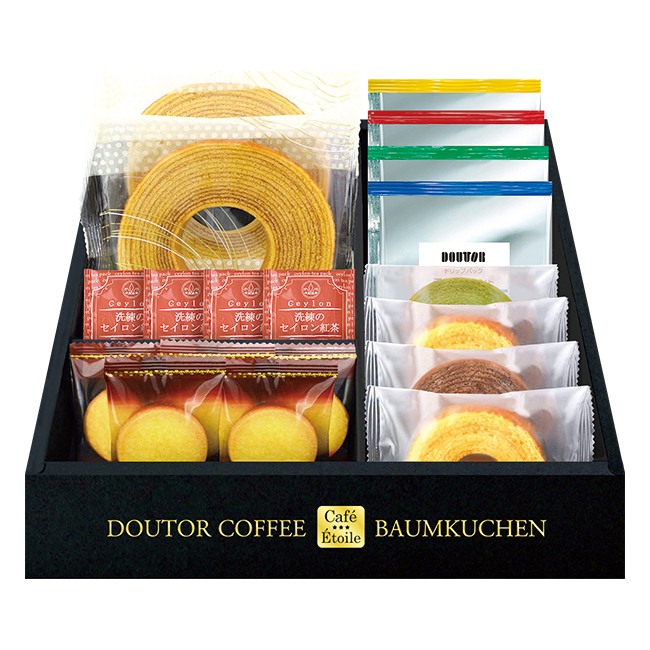 Cafe　Etoile　ドトールコーヒー＆バウムクーヘンセット　No.30
