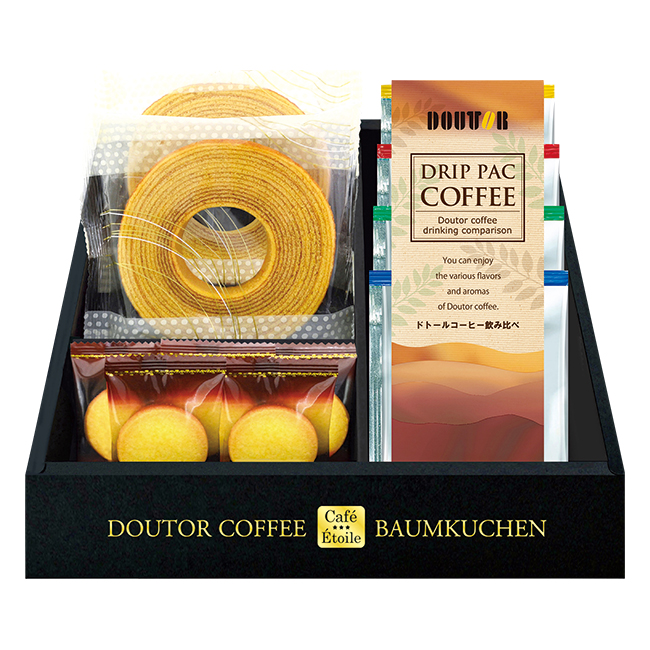 Cafe　Etoile　ドトールコーヒー＆バウムクーヘンセット　No.20