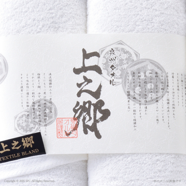 プレミアム高吸水　ホワイトフェイスタオル3P　No.30