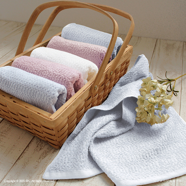 くらし想い　オーガニックコットンスリムタオルセット　No.25