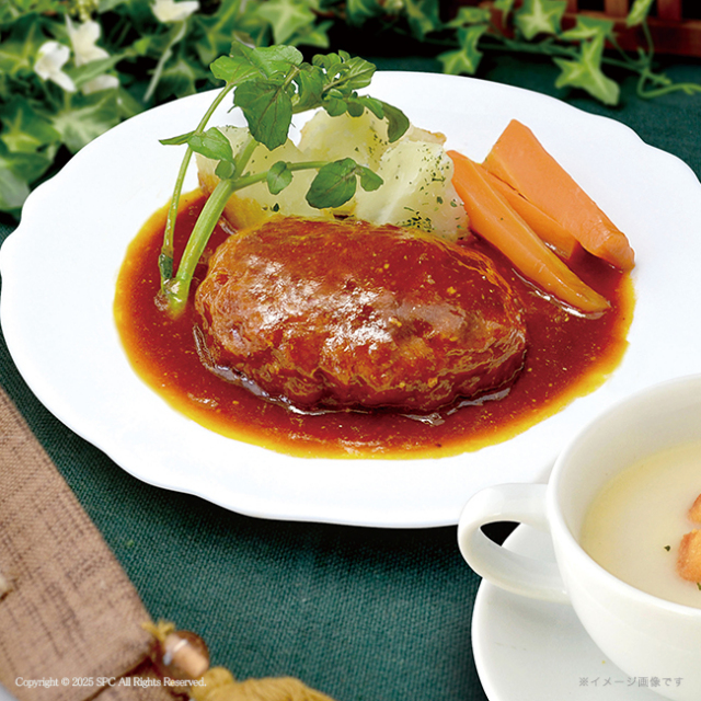 匠風庵　レンジで簡単！　松阪牛・近江牛仕込みハンバーグ　No.40