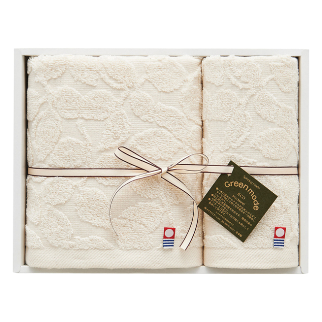 グリーンモード　フェイス・ウォッシュタオルセット　No.25