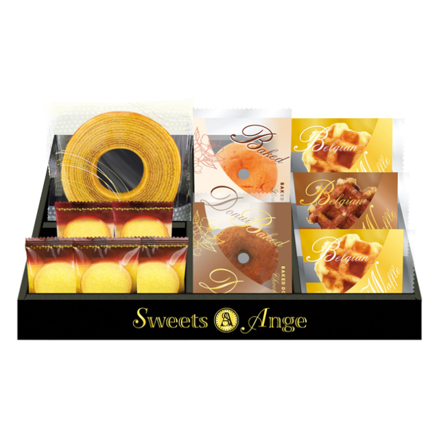 スイーツアンジュベルギーワッフルと焼菓子セット　No.25