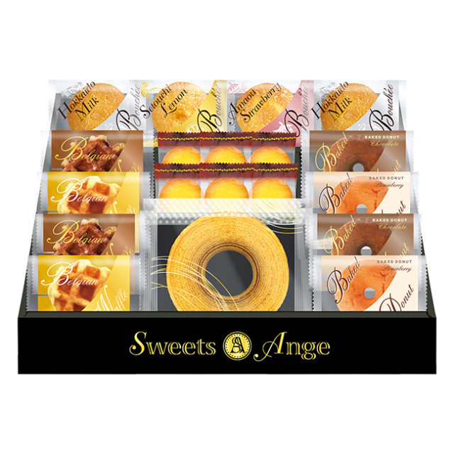 スイーツアンジュ　ベルギーワッフルと焼菓子セット　No.50