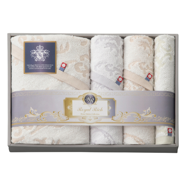 ロイヤルリッチ タオルセット No 50 30 Off お見舞いお返し人気 通販ギフト生活 Jp