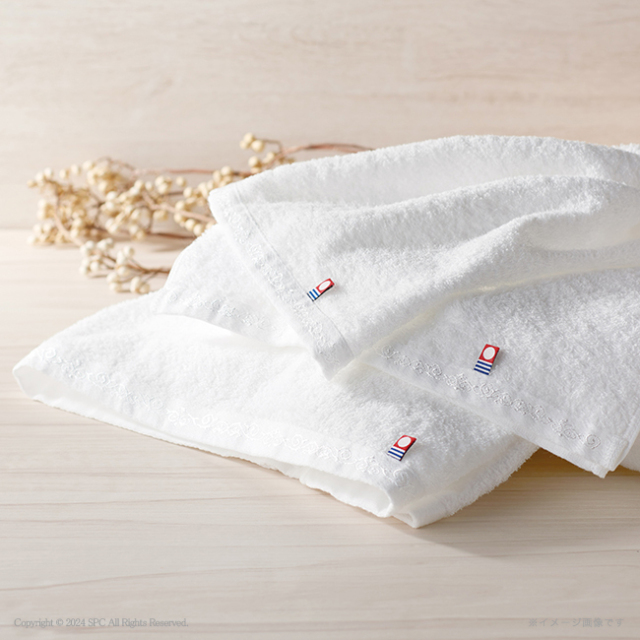 ホワイトハーモニー　バス・フェイスタオルセット　No.40