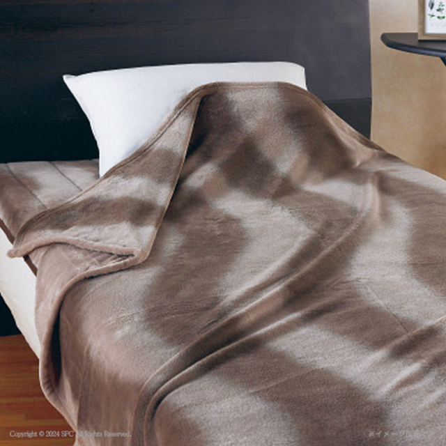 オーロラプリント　マイクロファイバー毛布　No.50