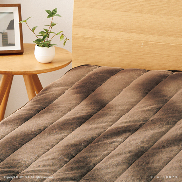 吸湿発熱綿入り　マイクロファイバー敷パッド　No.50