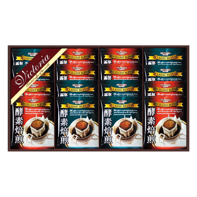 ビクトリアコーヒー　酵素焙煎ドリップコーヒーセット　No.20