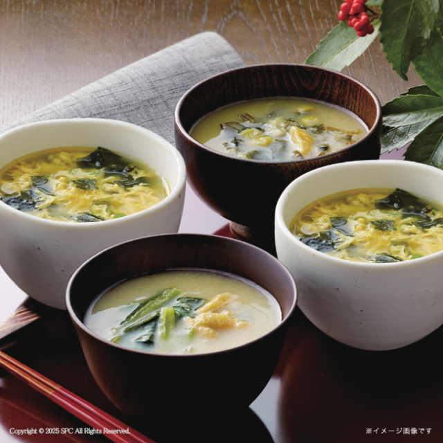 フリーズドライ　具材味わうおみそ汁＆たまごスープ　No.20