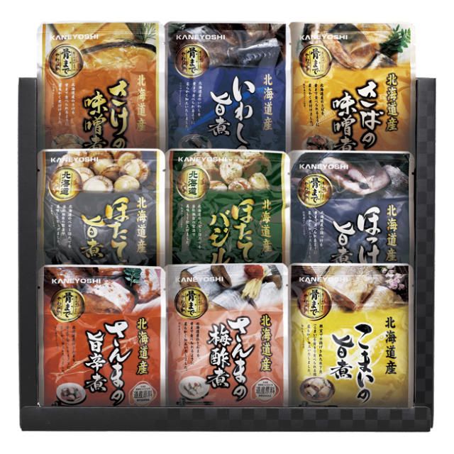 北海道産　おさかな旨煮詰合せ　B　No.75