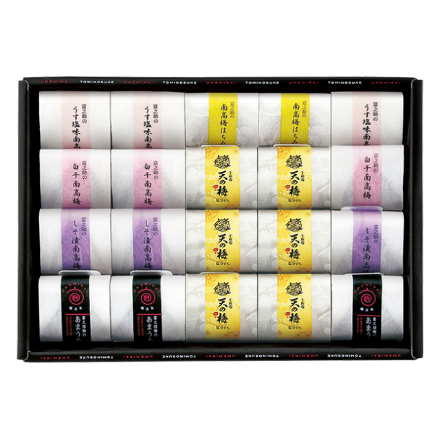 梅未来×千莉菴　「天の梅」紀州南高梅御進物6種詰合せ　No.58