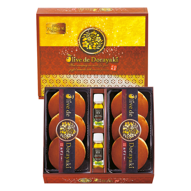 和菓匠菴　「オリーブ　de　どら焼き」Premium　No.30