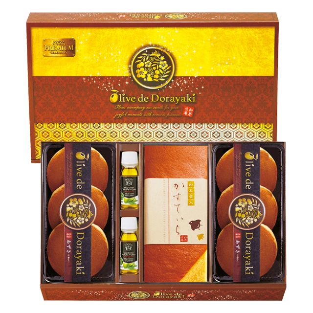 和菓匠菴　「オリーブ　de　どら焼き」Premium　No.45