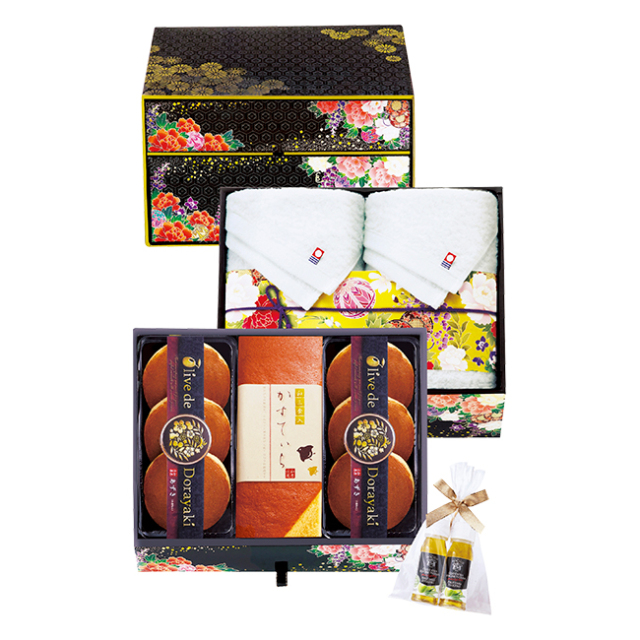 匠菴謹製　ミニたんす御進物　「オリーブ　de　どら焼き」Premium　No.10