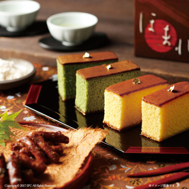 和菓匠菴　「ほまれ」和三盆糖入かすてぃら御詰合せ　No.34