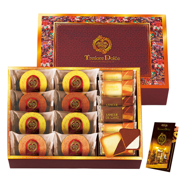 Tresore　Dolce　　フルーツカラーバウム＆ラングドシャ　No.36