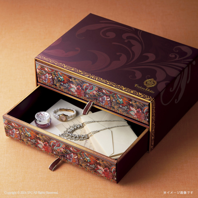 Tresore　Dolce　［宝石箱］フルーツカラーバウム＆今治産タオル　No.90