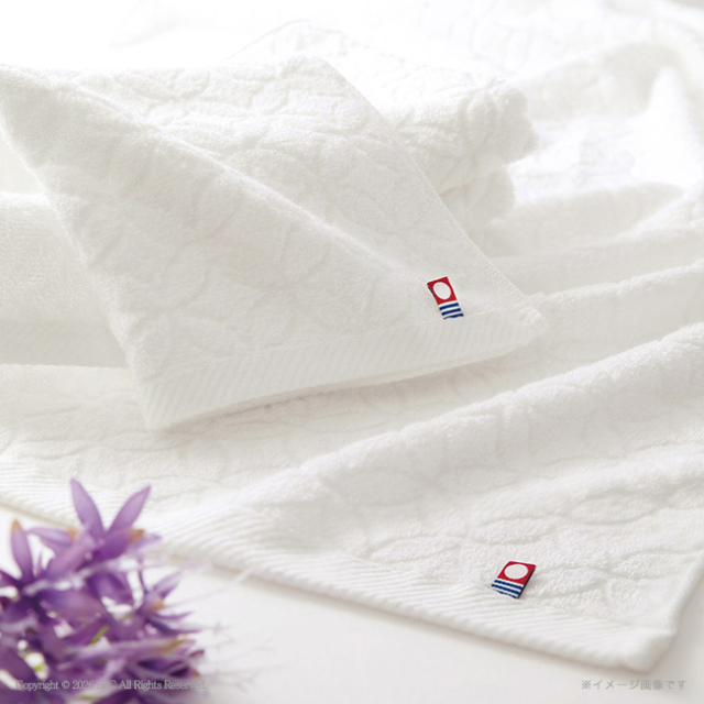 今治タオルブランド　七宝紋織　フェイスタオル2P　No.25