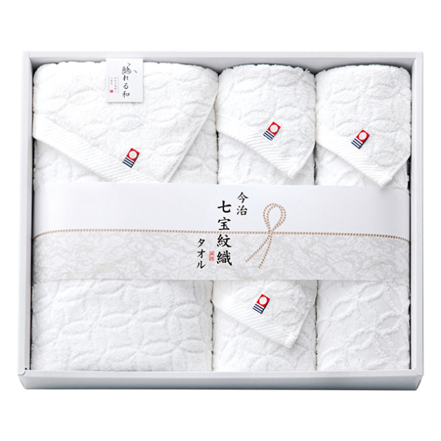 今治タオルブランド　七宝紋織　タオルセット　No.60