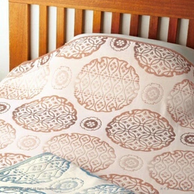 送料無料】 極選魔法の糸×オーガニック プレミアム四重織ガーゼ毛布 No