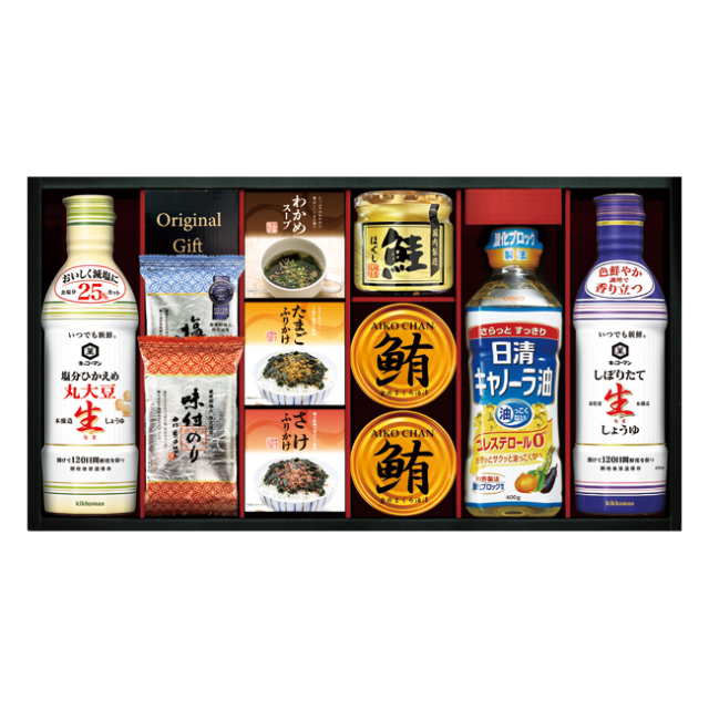 キッコーマン塩分ひかえめ生しょうゆ＆バラエティギフト　No.70