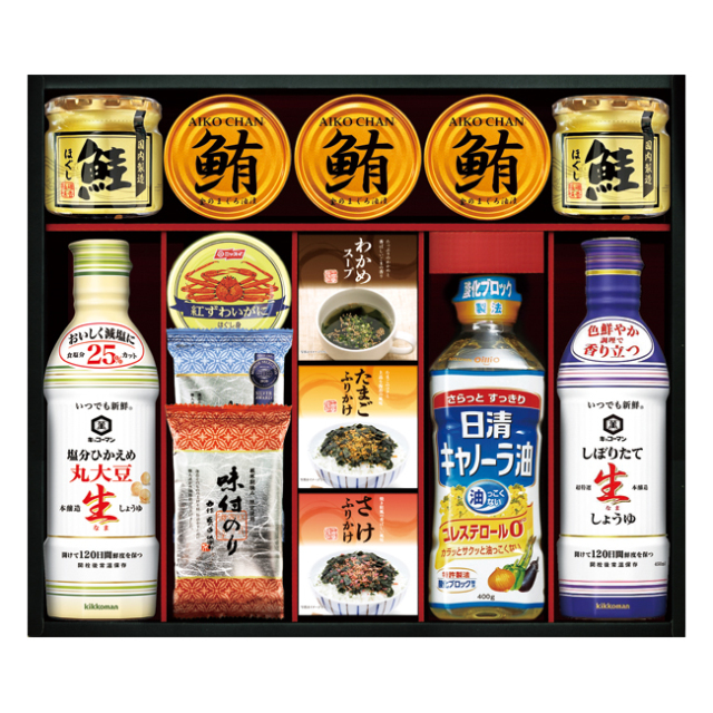 キッコーマン塩分ひかえめ生しょうゆ＆バラエティギフト　No.100