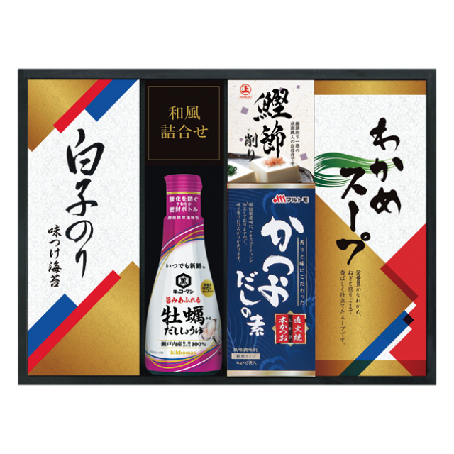 キッコーマンしょうゆ＆白子のり食卓詰合せ　No.25