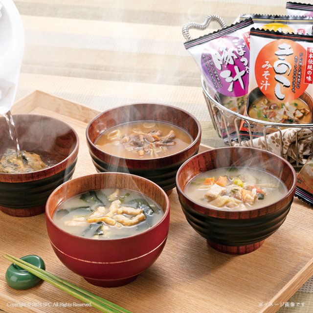 フリーズドライ「お味噌汁三種の味詰合せ」　No.40