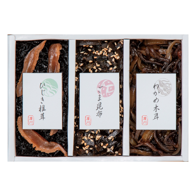 廣川昆布　御昆布　3品佃煮詰合せ　No.10