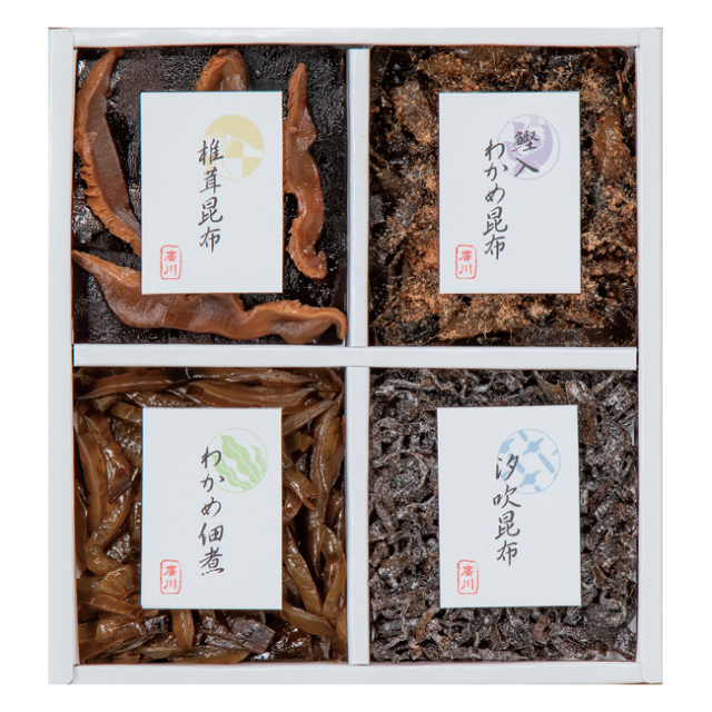 廣川昆布　御昆布　4品佃煮詰合せ　No.15
