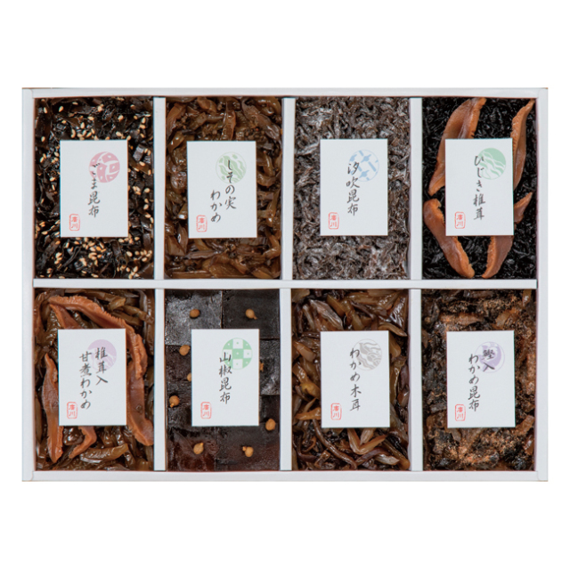 廣川昆布　御昆布　8品佃煮詰合せ　No.30