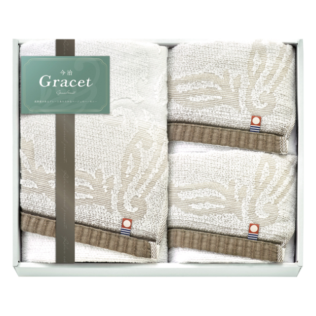 今治　グレイスト　フェイスタオル3P　No.30