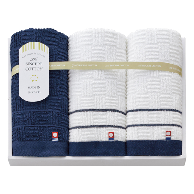 シンシアコットン　フェイスタオル3P　No.30