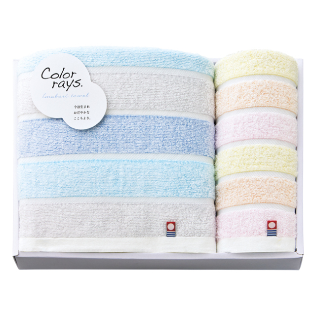 カラーレイズ　タオルセット　No.30