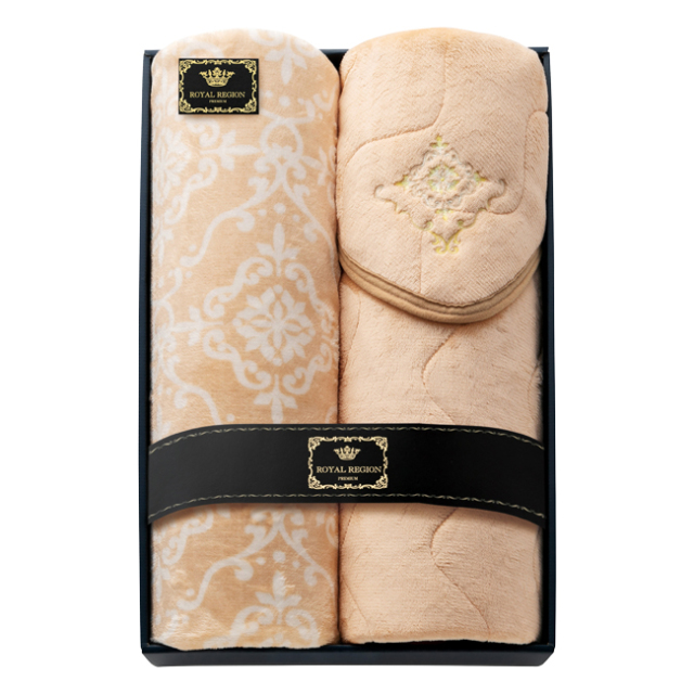 ロイヤルレジオン　フランネル毛布・敷パッドセット　No.100