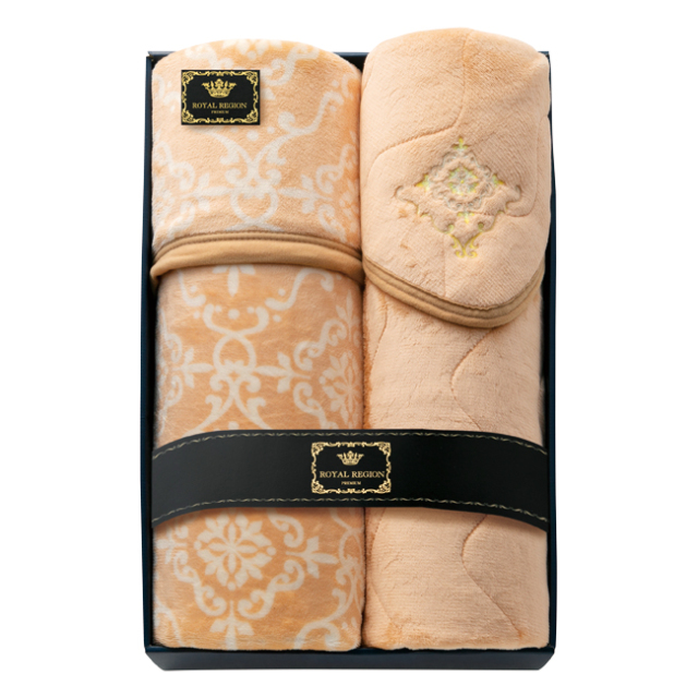 ロイヤルレジオン　フランネル合わせ毛布＆敷パッド　No.130