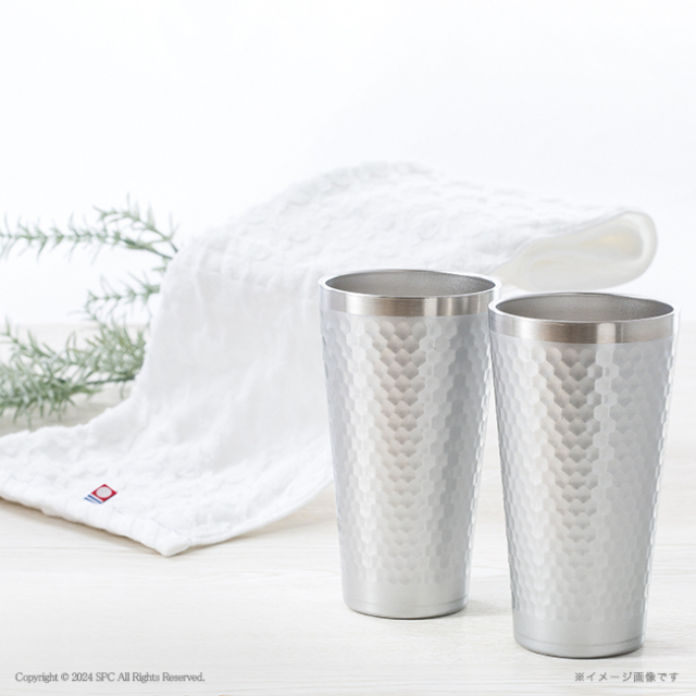 タンブラー＆今治産タオル＆マイクロファイバークロスセット　No.50