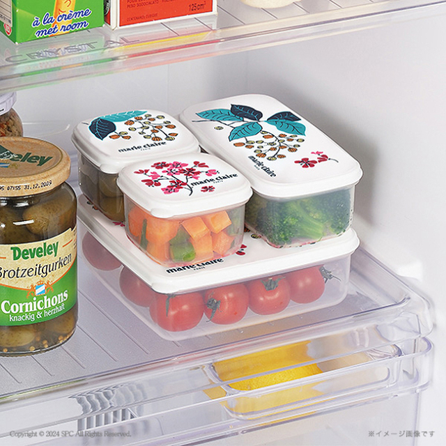 マリ・クレール　シール容器4pc　No.10