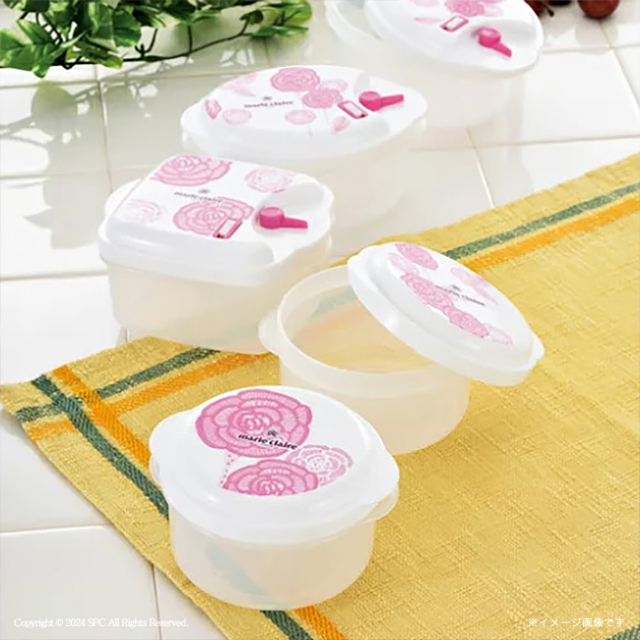 マリ・クレール　電子レンジ容器3pc　No.10