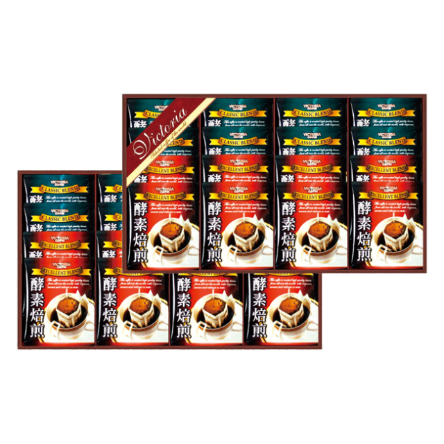 珈琲屋さんが作った酵素焙煎ドリップコーヒーセット　No.40