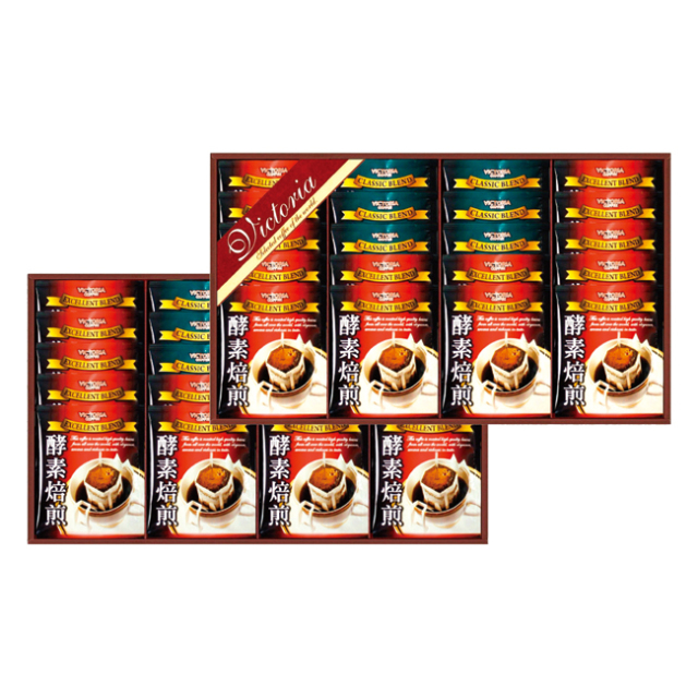 珈琲屋さんが作った酵素焙煎ドリップコーヒーセット　No.50