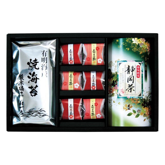 静岡茶・有明海苔・南高梅詰合せ　No.35