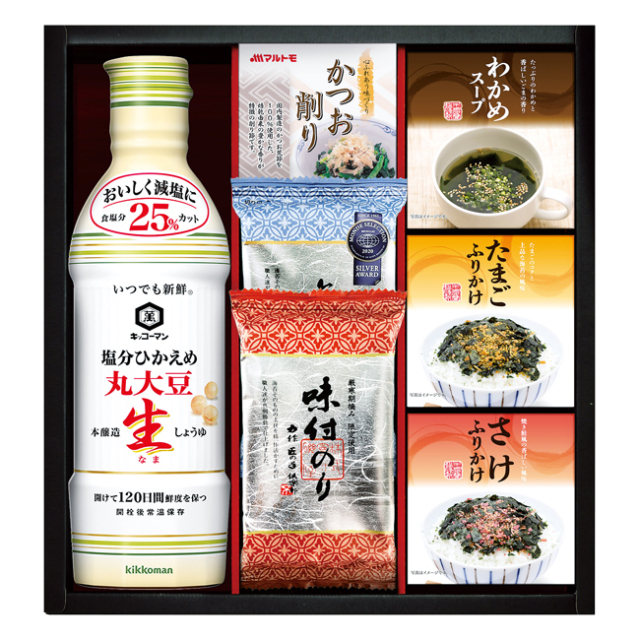 キッコーマン塩分ひかえめ生しょうゆ＆バラエティギフト　No.30